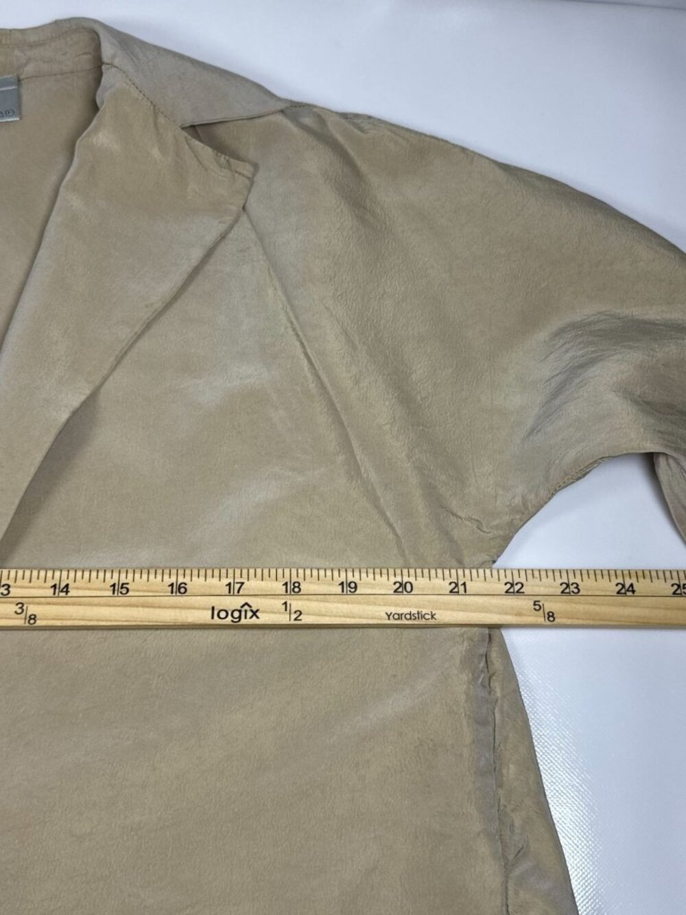 Dusan Women Silk Crossover Blazer Jacket M Made In Italy Luxe - Picture 4 of 6